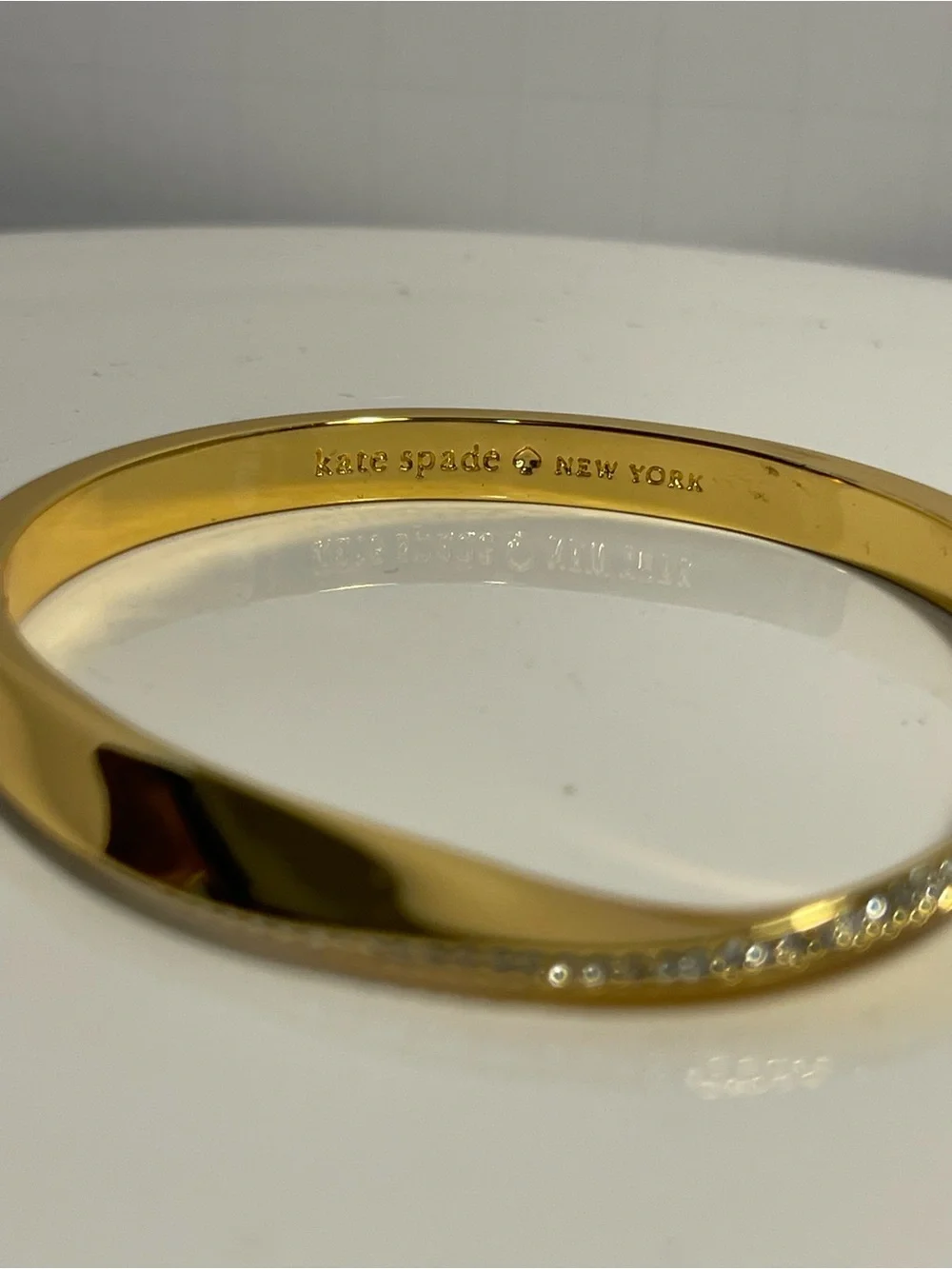 kate spade New York "Do The Twist" Hinged Bangle - NWOT ** - Picture 2 of 4